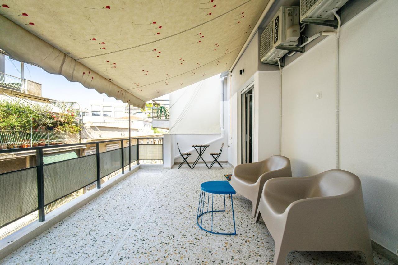 Majestic Flat With Huge Terrace In The City Center Athene Buitenkant foto