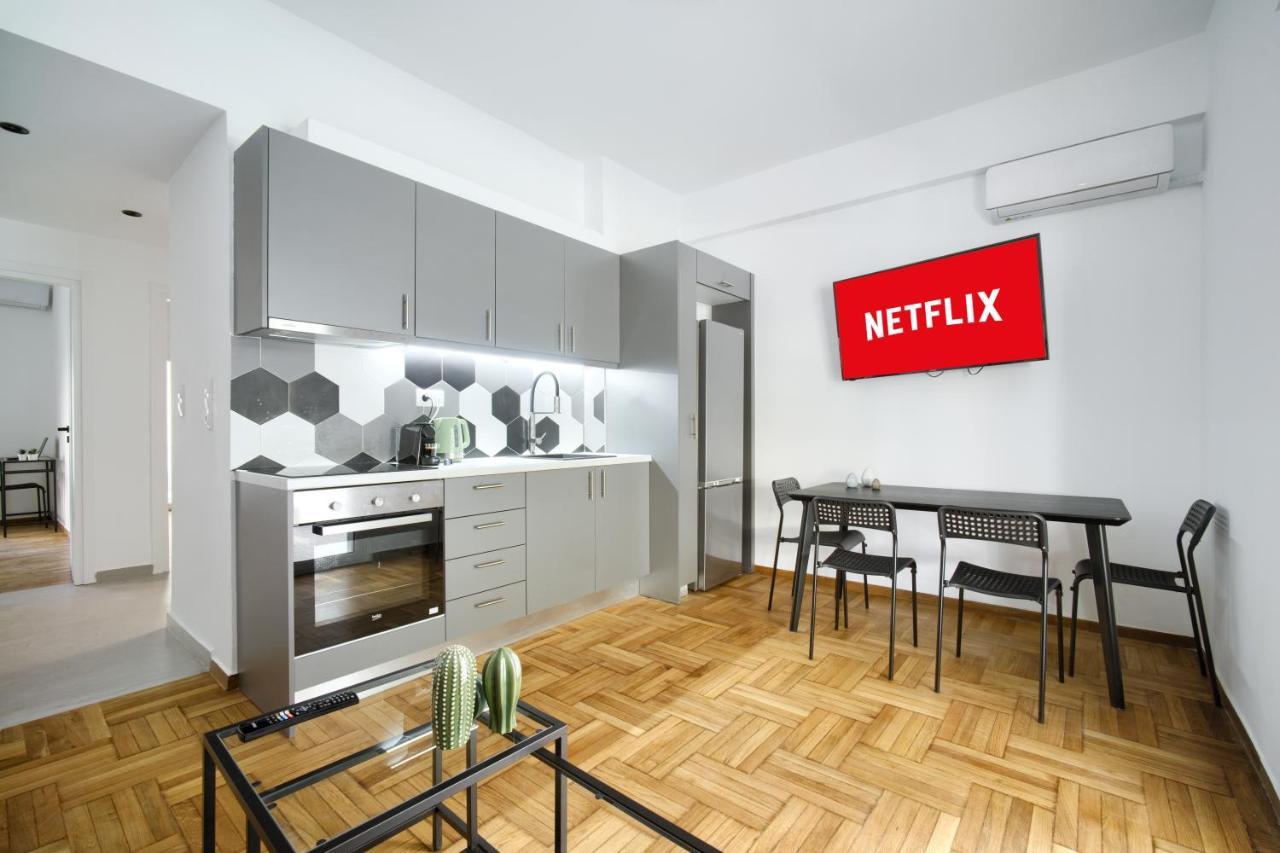 Majestic Flat With Huge Terrace In The City Center Athene Buitenkant foto