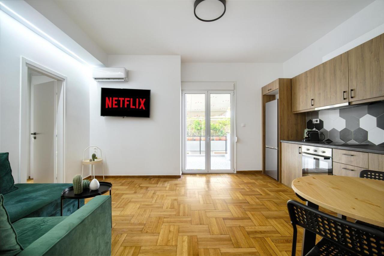 Majestic Flat With Huge Terrace In The City Center Athene Buitenkant foto